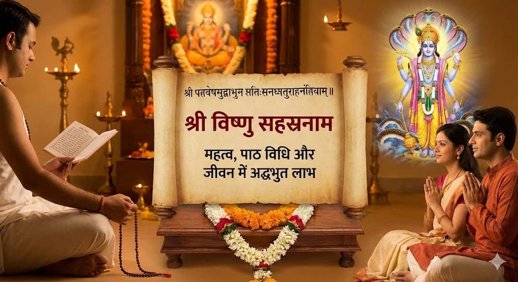 विष्णु सहस्रनाम – महत्व, पाठ विधि और जीवन में इसके अद्भुत लाभ | Vishnu Sahasranamam Benefits