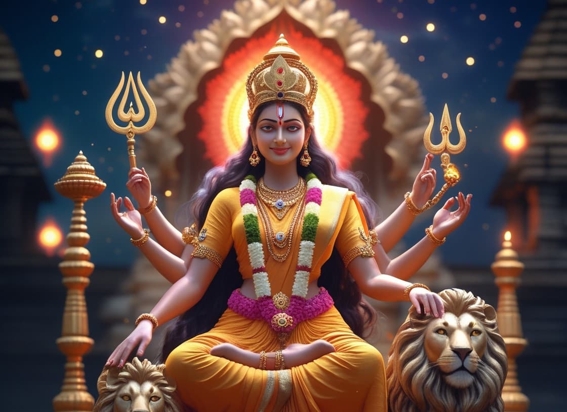 दुर्गा चालीसा: पाठ, विधि और महिमा